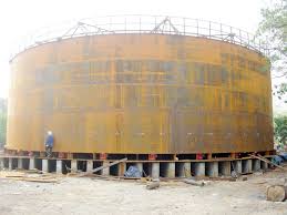 Phophoric Tank Fabricated At Site For Fact Kerela